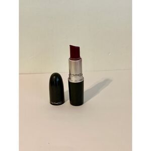 MAC Satin Lipstick REBEL USED Original Formula VTG Deep Purple *SEE PHOTOS*